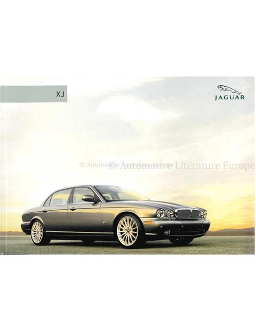 2006 JAGUAR XJ BROCHURE FRANS, Boeken, Auto's | Folders en Tijdschriften