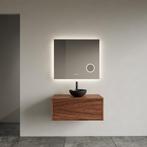 Onderkast Gliss Design Joa Walnut 70 CM Incl. Topplaat, Ophalen of Verzenden, Nieuw, Bad