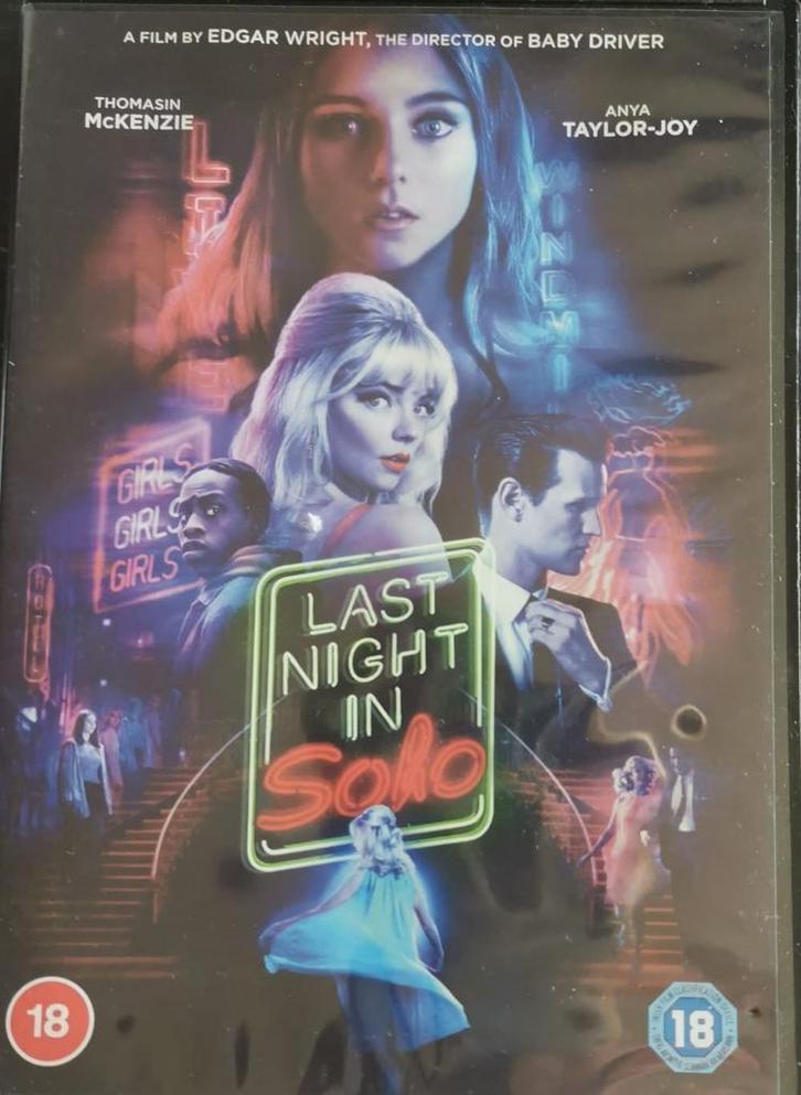 Last night in Soho (Edgar Wright)           Gratis verzenden, Cd's en Dvd's, Dvd's | Tv en Series, Zo goed als nieuw, Vanaf 16 jaar