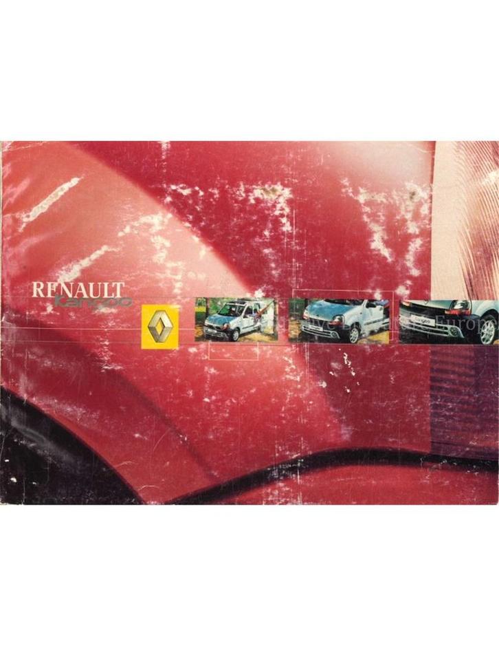 2001 RENAULT KANGOO INSTRUCTIEBOEKJE NEDERLANDS, Auto diversen, Handleidingen en Instructieboekjes