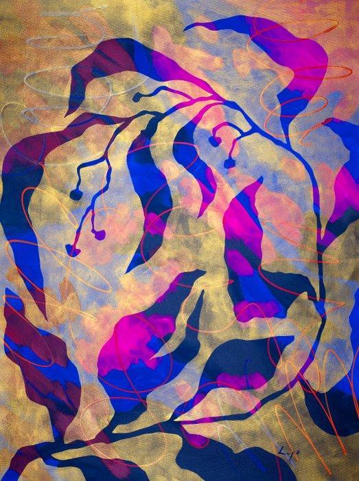 Lupo - Urban Jungle 271 - Real Gold - XXL-NO Reserve, Antiek en Kunst, Kunst | Designobjecten