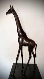 Abdoulaye Derme - sculptuur, Grande Girafe - 63 cm - 63 cm -