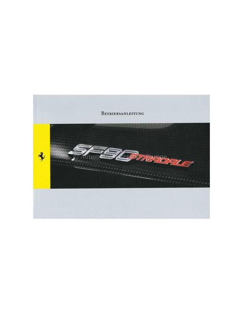 2020 FERRARI SF90 STRADALE INSTRUCTIEBOEKJE DUITS, Auto diversen, Handleidingen en Instructieboekjes