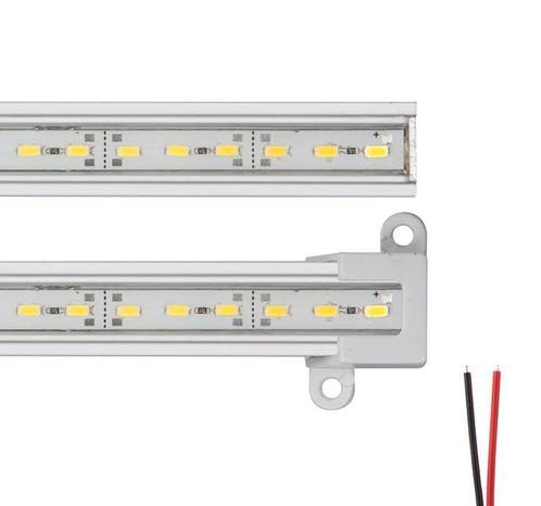 LED strip 50cm in Aluminium Profiel - outdoor IP65 - Warm, Auto-onderdelen, Verlichting, Ophalen of Verzenden