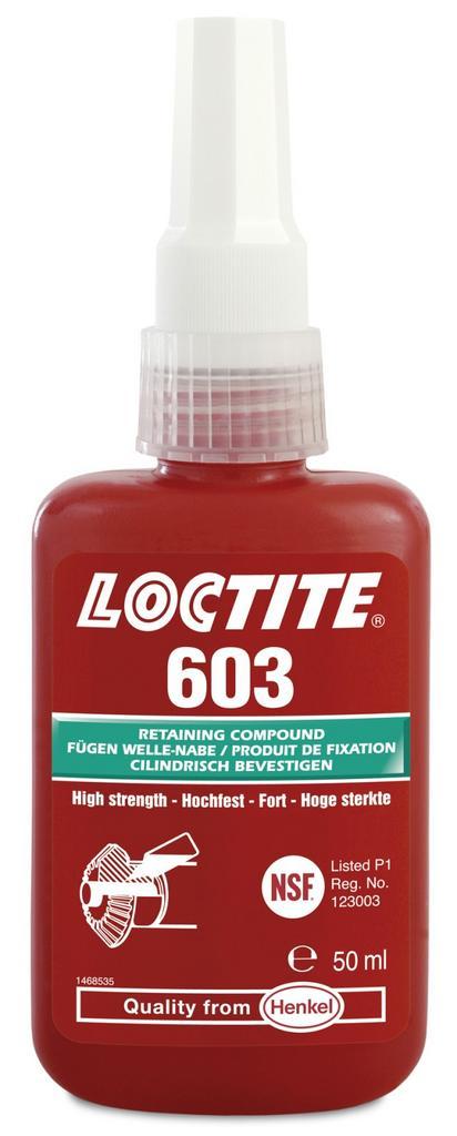 Loctite 603 50 ml, fles, Doe-het-zelf en Verbouw, Overige Doe-het-zelf en Verbouw, Nieuw, Verzenden