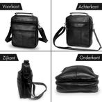 THL Design Leren schoudertas Heren Reporter Large, Sieraden, Tassen en Uiterlijk, Tassen | Schoudertassen, Overige merken, Verzenden