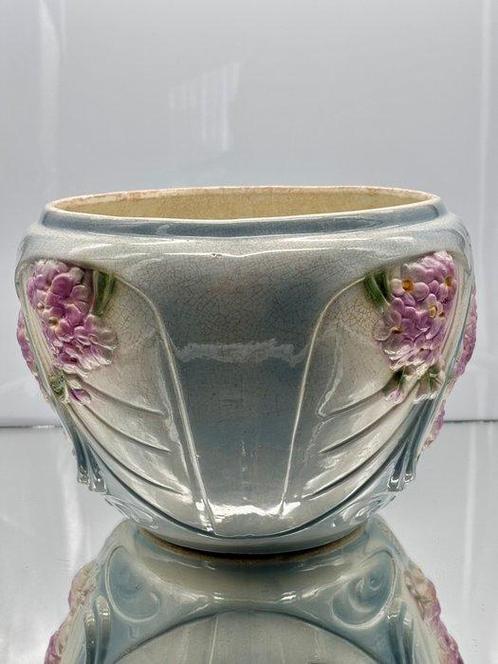 Faïencerie de Saint-Ghislain - Bloempot - Vorm 1615 -, Antiek en Kunst, Antiek | Glas en Kristal