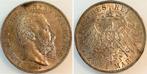 Duitsland 2 Mark Hessen 1891 A Ludwig vz/stgl J 70 Ludwig..., Postzegels en Munten, Munten | Europa | Niet-Euromunten, Verzenden