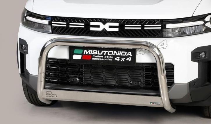 DACIA BIGSTER 2025 PUSHBAR MET CE/EU CERTIFICAAT RVS, Auto diversen, Auto-accessoires, Nieuw, Ophalen of Verzenden