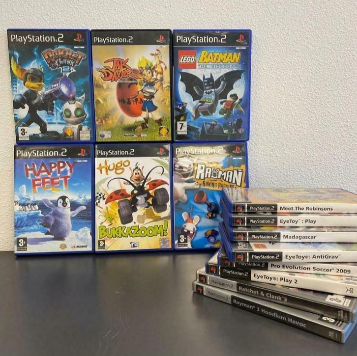 Originele PS2 Games. Met garantie, morgen in huis!, Spelcomputers en Games, Games | Sony PlayStation 2, Zo goed als nieuw, Eén computer