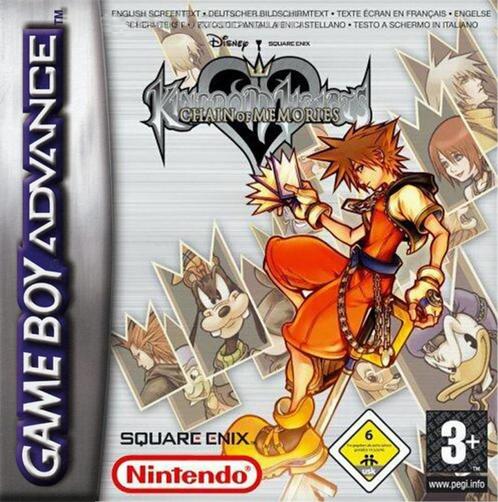 Kingdom Hearts Chain of Memories (GameBoy Advance), Spelcomputers en Games, Games | Nintendo Game Boy, Gebruikt, Verzenden