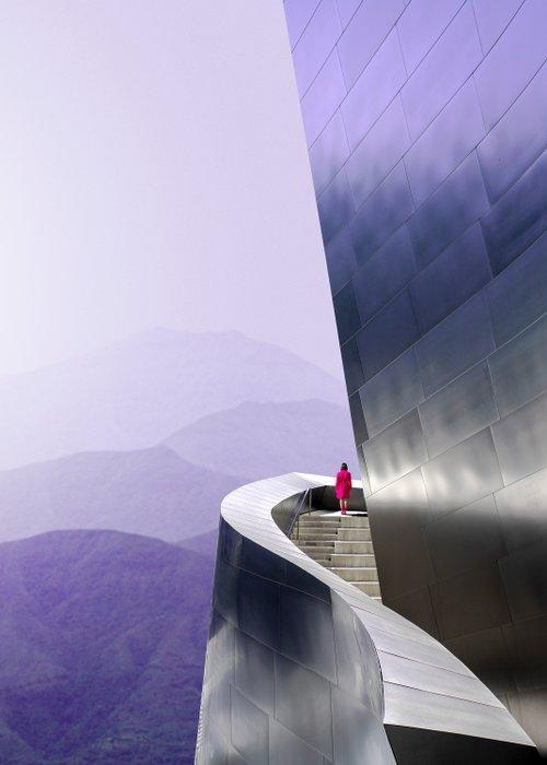 Téber - The Dragons Tail (Violet), Antiek en Kunst, Kunst | Designobjecten