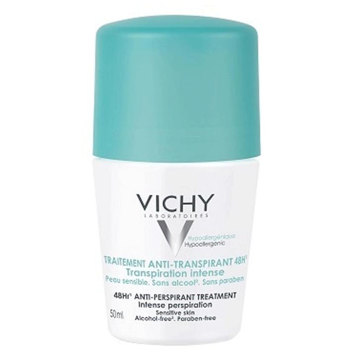 Vichy  AntiPerspirant  48HR Deodorant Roller  50 ml, Sieraden, Tassen en Uiterlijk, Uiterlijk | Haarverzorging, Nieuw, Verzenden