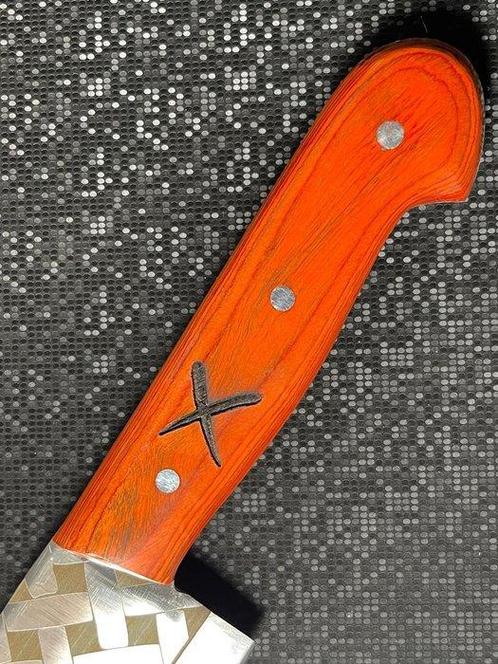 Shaw Knives - R283 - Tafelmes - Hout, Staal - Gyuto 265mm, Antiek en Kunst, Antiek | Keukenbenodigdheden