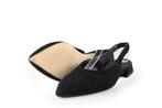 Stefano Lauran Slingbacks in maat 38 Zwart | 10% extra, Kleding | Dames, Schoenen, Verzenden, Zwart, Zo goed als nieuw, Stefano Lauran
