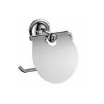 Toiletrolhouder Sapho Astor 15.3x14.5 cm met Klep Chroom, Ophalen of Verzenden, Nieuw, Chroom, Bad