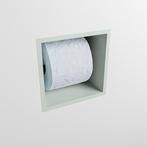 Mondiaz Easy Cube 160 toiletrolhouder 16x16 greey, Nieuw, Ophalen of Verzenden