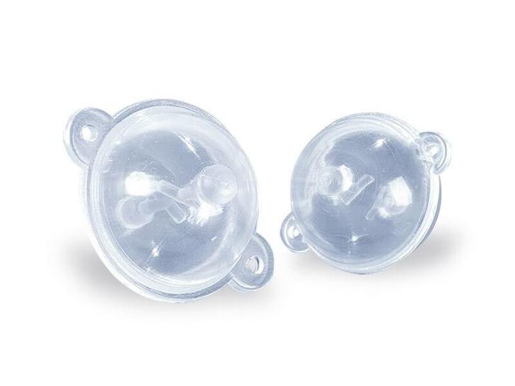 5 x Buldo Dobber Rond Transparant - Roofvis XL, Watersport en Boten, Hengelsport | Roofvissen, Dobber of Lood, Nieuw, Verzenden