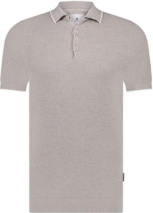 State Of Art Pique Polo Lichtbruin maat XL Heren, Kleding | Heren, Polo's, Beige, Nieuw, Maat 56/58 (XL), Verzenden
