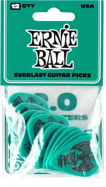 Ernie Ball 9196 Everlast plectrum 2.00 mm 12-pack beschikbaar voor biedingen