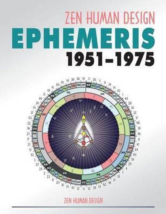 9781931164191 Zen Human Design Ephemeris- Zen Human Desig..., Boeken, Studieboeken en Cursussen, Nieuw, Verzenden