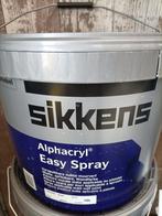 Sikkens Alphacryl Easy Spray - 10 liter - Wit, Doe-het-zelf en Verbouw, Verf, Beits en Lak, Verzenden, Nieuw