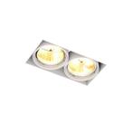 Witte trimless inbouwspot Wilhelm, 2-spots, Ophalen of Verzenden, Nieuw, Modern