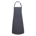 GGM Gastro | KARLOWSKY | Slabbenschort Basic - Antraciet |, Verzenden, Nieuw, Overige kleuren, Schort