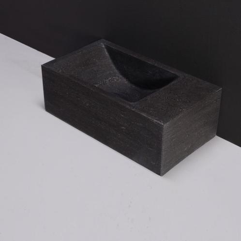 Fontein Forzalaqua Kalmar Xs Hardsteen Gezoet 29X16X10 cm, Doe-het-zelf en Verbouw, Sanitair, Overige typen, Nieuw, Ophalen of Verzenden