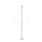 Top Light Puk Eye Floor Vloerlamp LED, wit mat/chroom - lens, Huis en Inrichting, Lampen | Vloerlampen, Verzenden, Nieuw