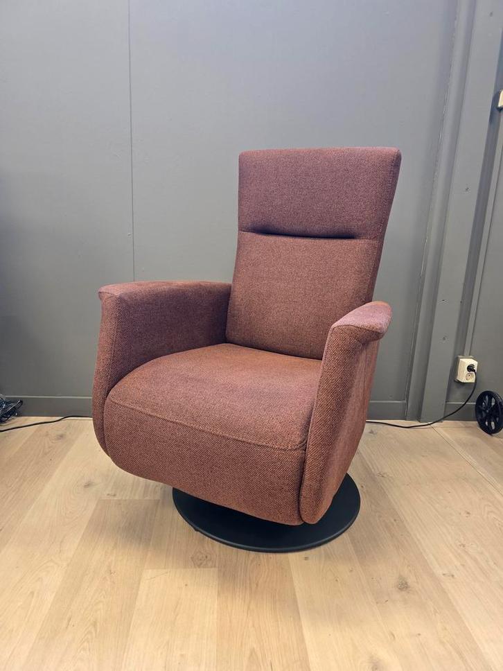 Sta op stoel Velderhof Stof, Huis en Inrichting, Fauteuils, Minder dan 50 cm, Minder dan 75 cm, Zo goed als nieuw, Metaal, Stof