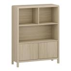Dressoir Lukkodso eikenkleurig 103x80x28 cm [en.casa], Huis en Inrichting, Kasten | Dressoirs, Verzenden, Nieuw