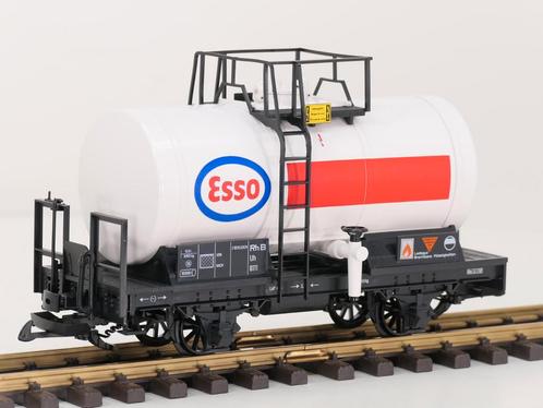 LGB 40409 ESSO Tankwagon (Goederenwagons Standaard), Hobby en Vrije tijd, Modeltreinen | Overige schalen, Wagon, Nieuw, LGB, Analoog