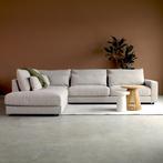 *WOONWINKEL* Hoekbank Met Chaiselounge Beige Links, Huis en Inrichting, Banken | Bankstellen, Verzenden, Nieuw