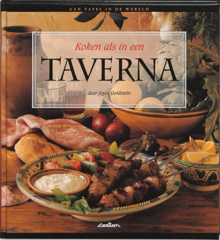 Taverna / Aan tafel in de wereld 9789054260080 J. Goldstein, Boeken, Kookboeken, Gelezen, Verzenden