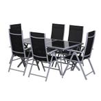 TRUUSK 7-delige Zitset, Tuinmeubelen, Tuinset, Tuinmeubelen,, Tuin en Terras, Tuinsets en Loungesets, Verzenden, Nieuw
