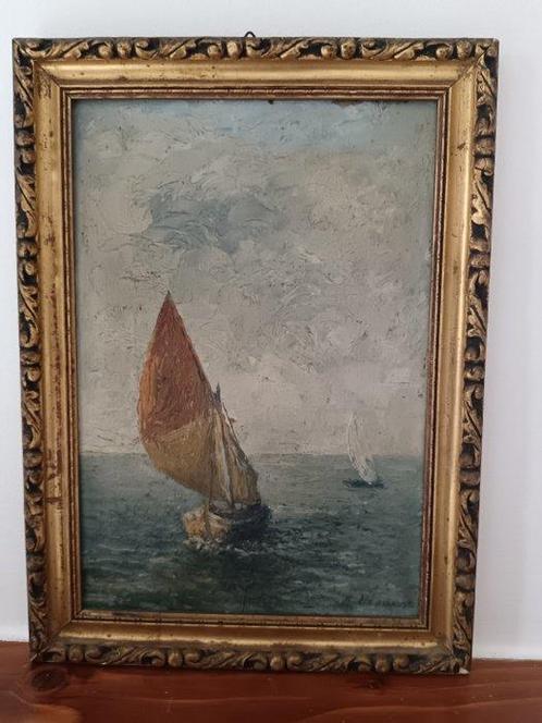 Italiaanse school (XX) - Paesaggio marino, Antiek en Kunst, Kunst | Schilderijen | Klassiek