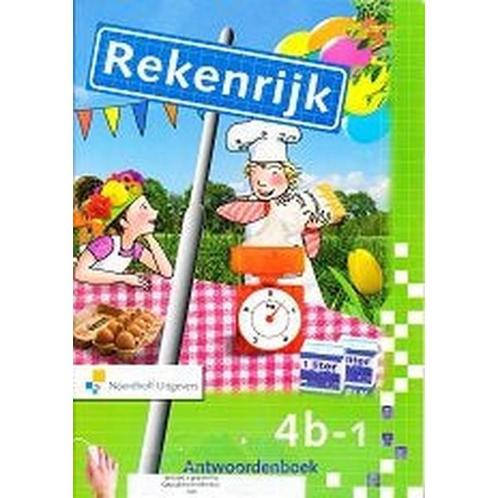 Rekenrijk versie 3 antwoordenboek 4B1, Boeken, Schoolboeken, Nieuw, Verzenden
