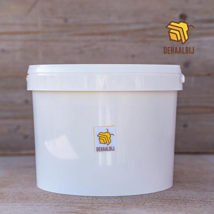 Rauwe Imker honing in emmer 7kg/10kg voordelig in prijs!, Diversen, Levensmiddelen, Ophalen of Verzenden