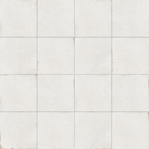Vloertegel / wandtegel savannah wit 45x45 cm uni  4 in 1, Doe-het-zelf en Verbouw, Tegels, Vloertegels, Nieuw, 10 m² of meer, Keramiek