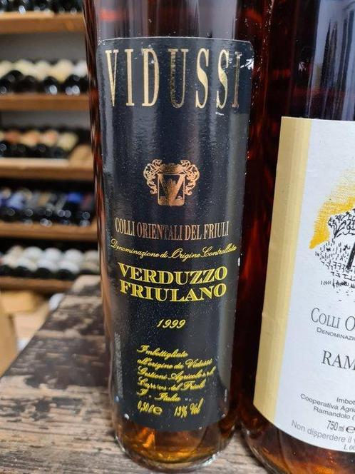 1999 Vidussi, 1999 Ramandolo, 2006 Piani di Tufara, 2007, Verzamelen, Wijnen