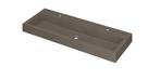INK Wastafel Momento Quartz met 2 kraangaten 120 cm x 45 cm, Ophalen of Verzenden, Nieuw, Overige typen