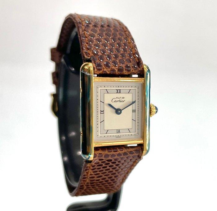 Cartier - Tank Vermeil. BRAND NEW - 3 66001 - Dames - 1995, Sieraden, Tassen en Uiterlijk, Horloges | Heren