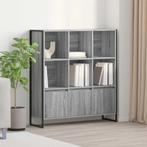 vidaXL Boekenkast 2 pcs Grijs Sonoma 99,5 x 30 x 108,5 cm, Huis en Inrichting, Kasten | Boekenkasten, Minder dan 50 cm, Verzenden