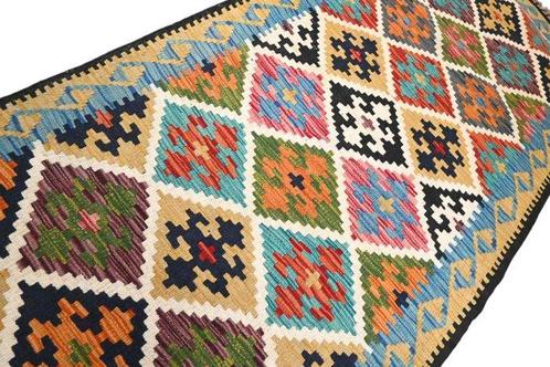 Kleurrijke kilim - Vloerkleed - 190 cm - 84 cm - ongebruikt, Huis en Inrichting, Stoffering | Tapijten en Kleden