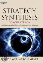 Strategy Synthesis 9781844801923, Boeken, Zo goed als nieuw