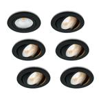 Ledisons LED-inbouwspot Vivaro antraciet dimbaar 5W, Nieuw