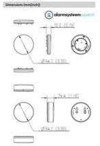 Dahua DHI-ARD912-W2(868D) Draadloze Water Lek Detector, Ophalen of Verzenden, Nieuw