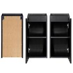 Wastafelonderkast met wastafelblad met 1 deur Newport 30x60x, Huis en Inrichting, Badkamer | Badkamermeubels, Verzenden, Nieuw