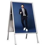 Stoepbord | AURORA | Aluminium | Kliklijst (A2) | Hoogte, Verzenden, Nieuw in verpakking